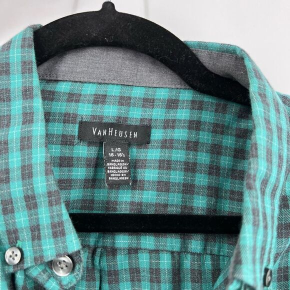 Men’s Calvin Klein Van Heusen Express Dress Shirt Lot group Large button down - Picture 7 of 9